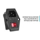 thumbnail image 3 of Módulo de entrada Interruptor Fusible Interruptor Socket 10A 250V 3Pin para CR-10 Series Ender Creality 3D Interruptor de alimentación, 3 of 4