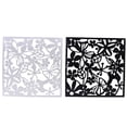 thumbnail image 1 of 8 Piezas Flor De Mariposa Aves Colgando Cortina Sa De Dormitorio Divisor Partición Pared Decoración Yotijar Panel divisor ahuecado, 1 of 8