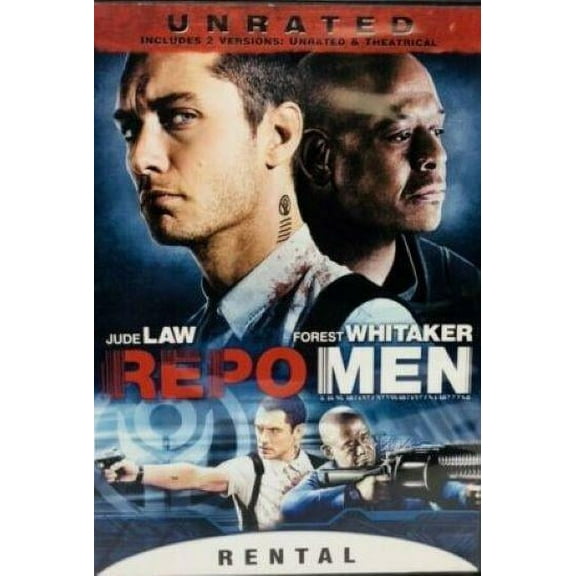 Repo Men - Unrated (DVD, 2010, Widescreen, Rental Exclusive) NEW