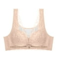 thumbnail image 2 of Otvok Womens Thin Lace Bra without Steel Ring Comfortable Fixed Adjustable Breast Collection, 2 of 6