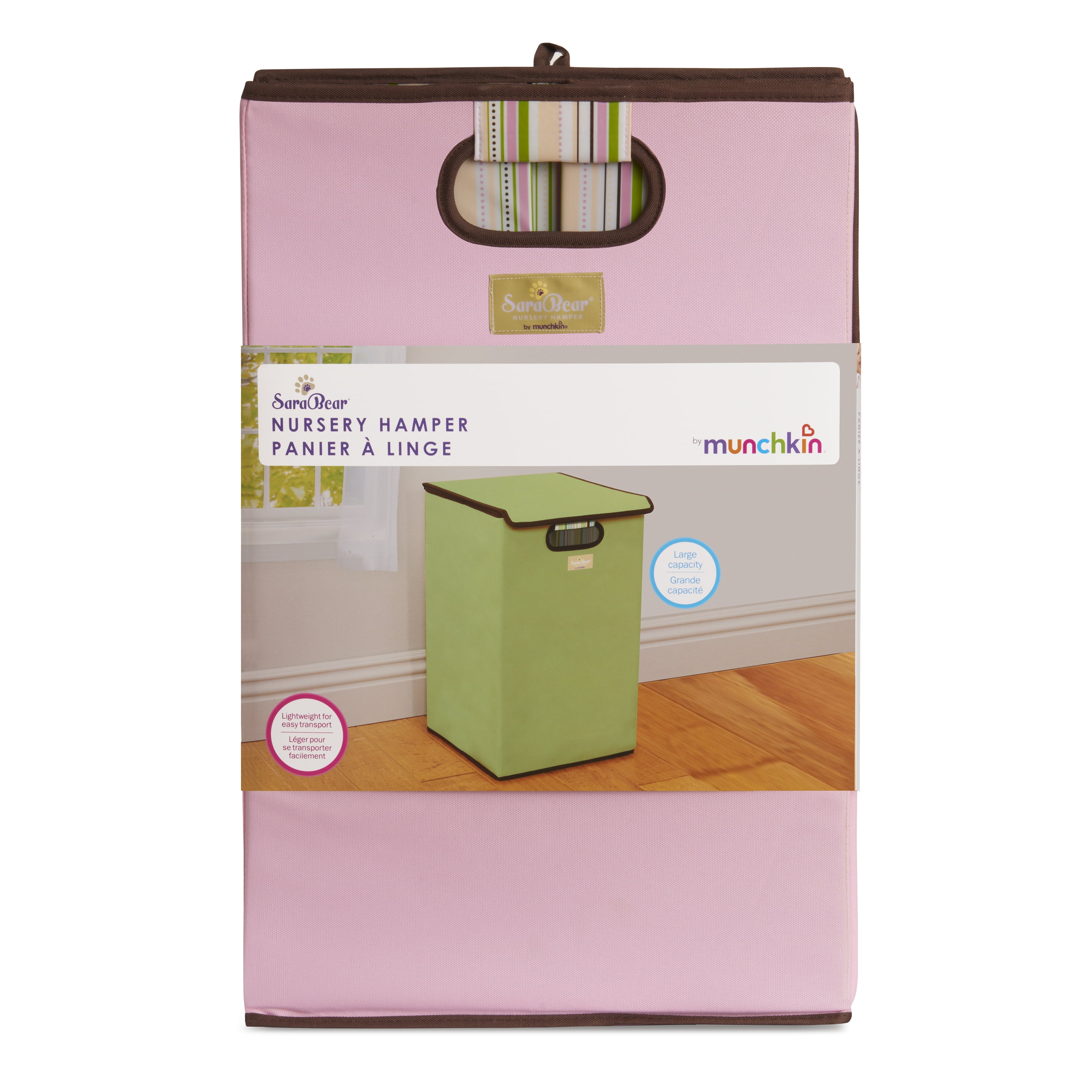 SaraBear Nursery Hamper Pink