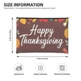 thumbnail image 3 of Cauagu Happy Thanksgiving for Tyvek Makeup Bag,Reusable Travel Cosmetic Bag Women Organizer Toiletry Bag Birthday,Gifts for Women Girlfriend Mom Teacher 6.5’’*8.9’’, 3 of 7