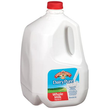 Land O'Lakes Dairy Pure Whole Milk, 1 Gallon - Walmart.com