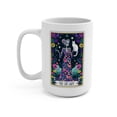 thumbnail image 3 of GCO Funny Cat Lady Mug Skeleton Tarot Card Coffee Mug 15oz Ceramic Tea Cup, 3 of 4