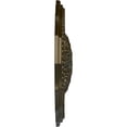thumbnail image 4 of Ekena Millwork 16 7/8"W x 11 3/4"H x 1 1/2"P Oxford Ceiling Medallion, Hand-Painted Green Gold, 4 of 5