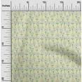 thumbnail image 2 of oneOoneCottonPoplinTwillBeigeFabricKidsFloralQuiltingSuppliesPrintSewingFabricByTheYard56InchWide, 2 of 4