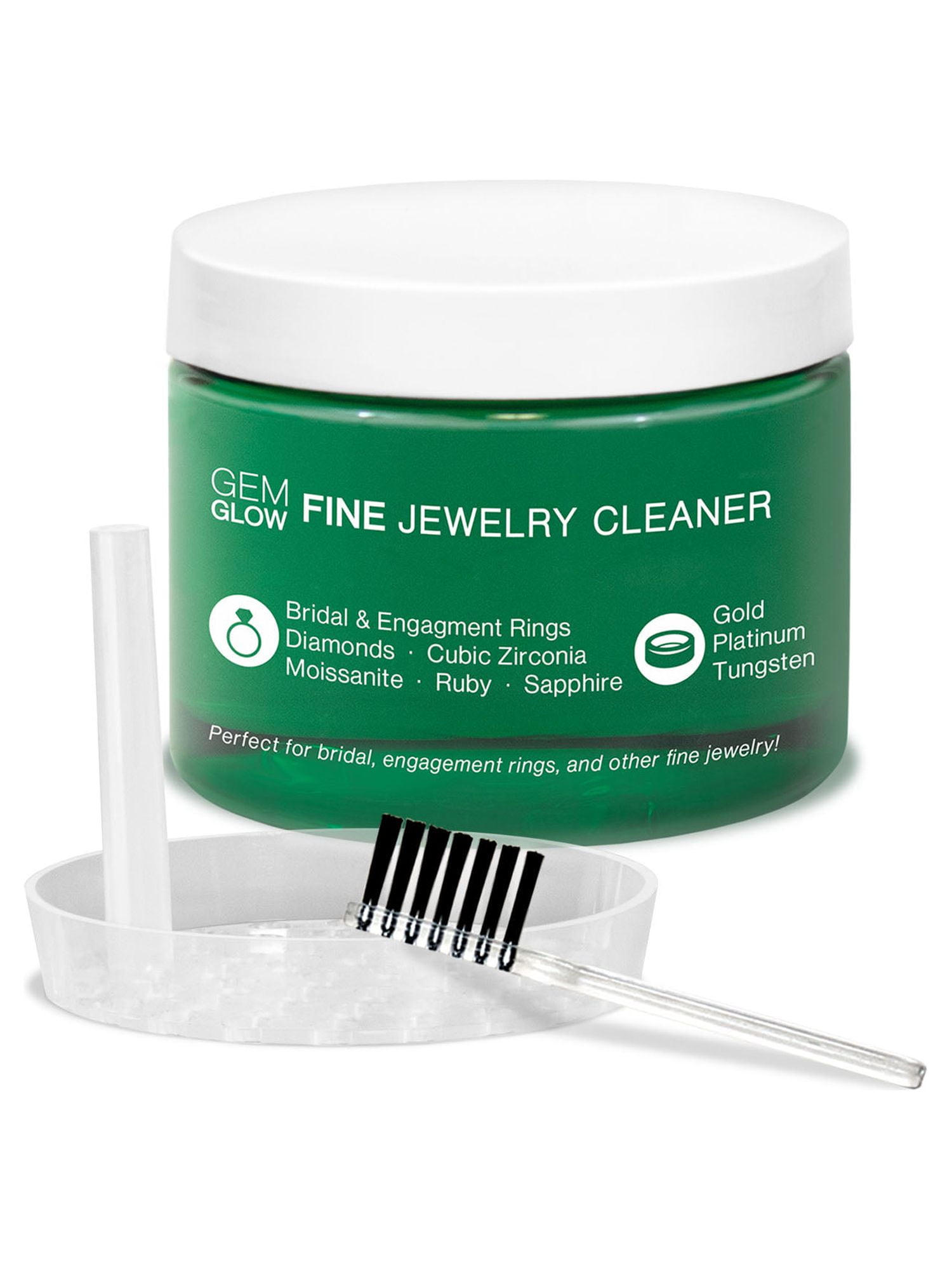 Gem Glow Jewelry Care System for Fine & Delicate Jewelry Cleaning 