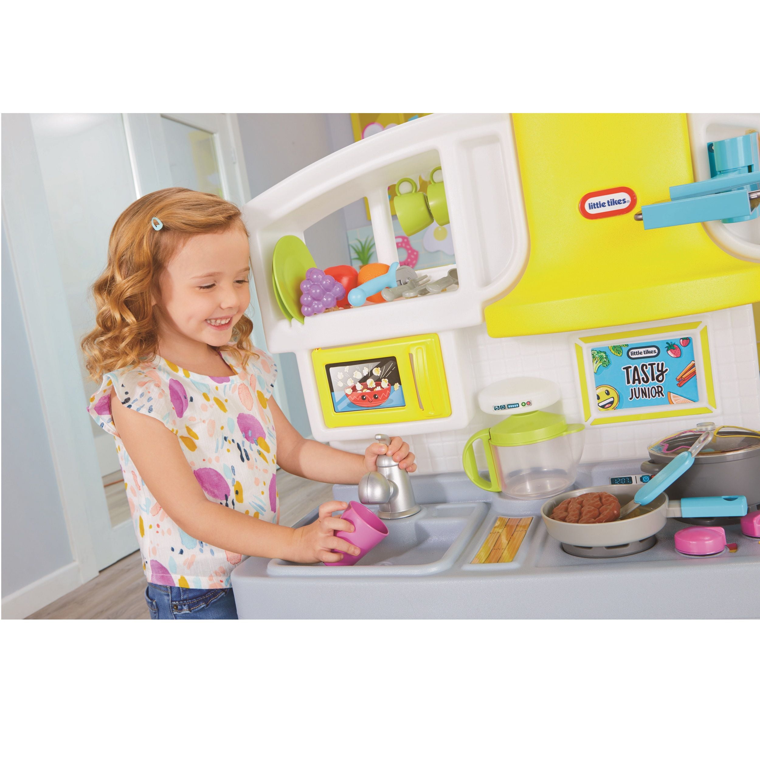  Kids Junior Tiny Real Easy Bake Kitchen Set and Cook
