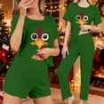 thumbnail image 2 of Womens Pajamas Set, Casual Pants and Tops Sleepwear, 2 of 8