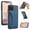 Blue, variant on Case for Apple iPhone 11 Pro Max, iPhone 11 Pro Max Case (6.5 Inch) - Synthetic Leather Protective Case with Card Slot / Kickstand, Slim Fit Lightweight Simple Fashion Cover (Black)