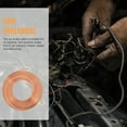 thumbnail image 4 of EeaseMX Cable de freno de coche de 3/16 pulgadas para combustible líquido y gas con 16 tornillos - 25 pulgadas de largo, 4 of 7