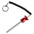 thumbnail image 4 of Almencla Weight Stack Pin Magnetic Aluminum Alloy Easy to Install Fitness Accessories Red, 4 of 8