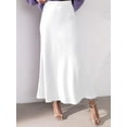 thumbnail image 4 of Women's High Waist Ruffle Hem Skirts OL Style Business Package Hip Skirts, 4 of 4