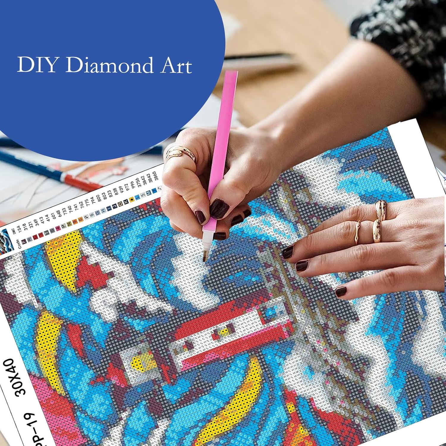 shiyou-Lighthouse Diamond Painting Kits for Adults, DIY Diamond
