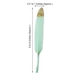 thumbnail image 3 of Efavormart 60 Pack Glitter Gold Tip Mint Real Turkey Feathers For Craft Party Decoration, 3 of 6