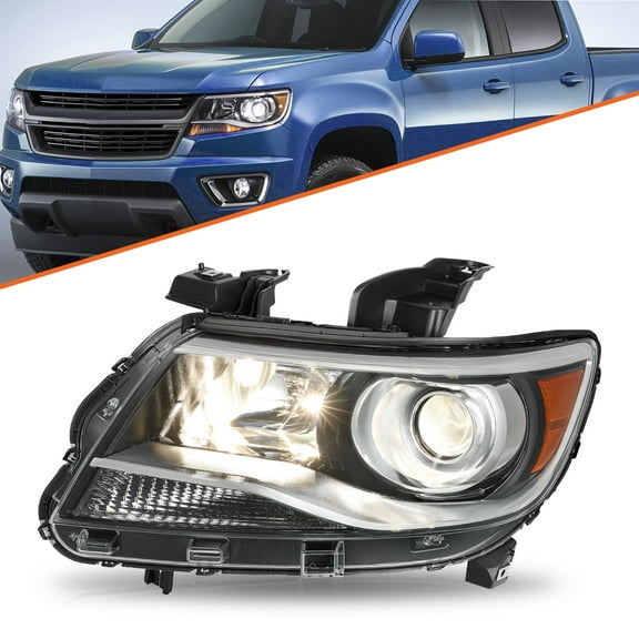 Headlights For 2015-2021 Chevy Colorado Projector Factory Headlamps Left side