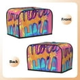 thumbnail image 4 of Toaster Cover For 2 Or 4 Slice, Two Or Four Slice Toaster Hood Dust-Proof Cover For Kitchen Washable Small Appliance Hola Hand Painted, 4 of 5
