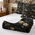 thumbnail image 4 of Manfei Vintage Floral Bird Twin Quilt Set 2 Pieces,Rustic Botanical Animal Twin Coverlet Set,1 Bedspread and 1 Pillowcase, 4 of 7