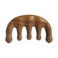 thumbnail image 1 of Peine de madera Natural con dientes anchos para masaje del cuero cabelludo, peine de madera para hombres y mujeres, 1 of 5