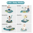thumbnail image 4 of LuoLuo Baby Walker, Music and Lights Toddler Jumper, Foldable Baby Walkers for Boys Girls Babies 6-36 Months, Green, 4 of 9