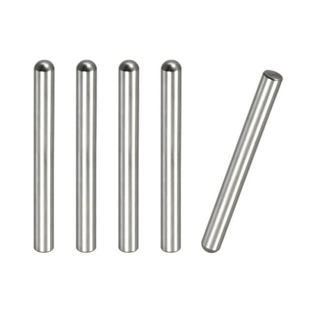 

8x80mm Dowel Pins 5 Pack Round Head Flat Chamfered End Dowel Pin