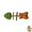 1PCS C#099, variant on 2026 New Creative Fish Bone Cat Toy, Fishbone Shape Cat Dental Chews, Purrident Fix Dental Health, Natural Wooden Cat Chew Toys for Indoor Cats with Silvervine 1PCS C