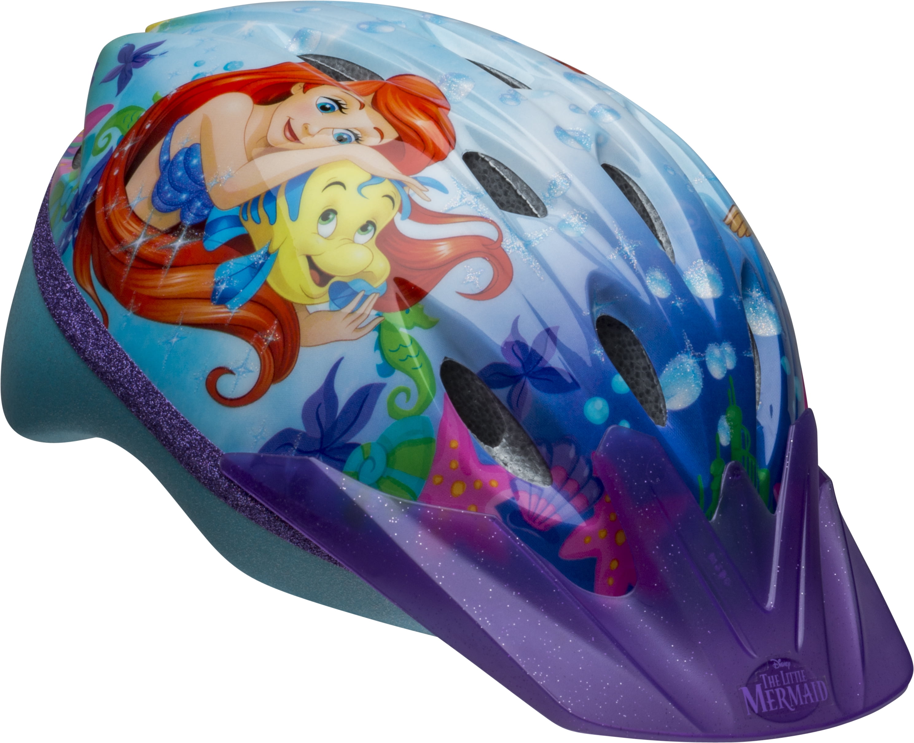 Disney Little Mermaid Child Bike Helmet - Walmart.com