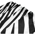 thumbnail image 3 of FREEAMG Zebra Shower Curtain Waterproof Fabric Bath Curtain with Hooks for Bathtub Bathroom Decor, 60 x 72 Inch, 3 of 6