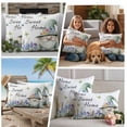 thumbnail image 5 of Spring Gnomes Outdoor Waterproof Pillow Covers, Watercolor Botanical Floral Buffalo Plaid Decorative Square Throw Pillowcase Sofa Cushion Sham for Patio/Couch/Chair, 18"x18" 2 Pack, 5 of 8