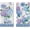 Hydrangea, variant on Spring Summer Hydrangea Flower Kitchen Dish Towels Set of 2, Blue Purple Floral Butterfly Drying Hand Towel Baking Cooking Cloth, Watercolor Bathroom Home Decoration 18'''' x 26''''