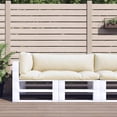 thumbnail image 1 of vidaXL Pallet Cushions 3 pcs Sand Fabric, 1 of 6
