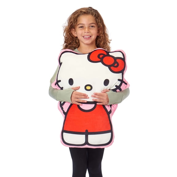Hello Kitty Hurrah Kitty Cloud Pal Pillow, 23 x 12 inches – Ultra Soft Plush Character Pillow for Kids