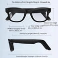 thumbnail image 3 of AI Smart Glasses, Supporting Touch Control And AI Chat GPT Model. AI Intelligence, 8 Million Pixel HD, Anti-shake Function. Real-time Translation. Blue Light Protection, Dual Microphones, 3 of 13