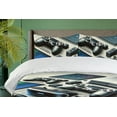 thumbnail image 2 of Ambesonne Gamer Themed Duvet Cover Set, Modern Gaming Artwork, Queen, Pale Mustard Green Blue, 2 of 4