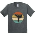thumbnail image 3 of Inktastic Karate Martial Arts Retro Sunset Youth T-Shirt, 3 of 5