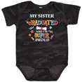 thumbnail image 3 of Inktastic My Sister Graduated and I'm Super Proud Boys or Girls Baby Bodysuit, 3 of 5