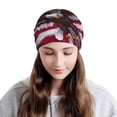 thumbnail image 5 of KLL USA Eagle with Spread Wings Pirnt Wicking Running Beanie Head Wrap Cycling Bandana for Men Women, 5 of 8