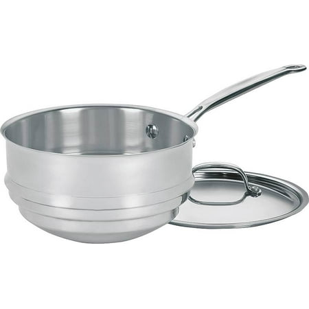 20 cm Universal Double Boiler w/Cover (fits 2, 3, & 4 Qt. Saucepans)