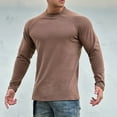 thumbnail image 4 of Mlzmgr Mens Shirts M-3XL Crew Neck Long Sleeve Loose Fitted Sports Gym Shirts for Men Workout Casual Tops, 4 of 5