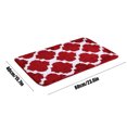thumbnail image 3 of Alfombrillas de estilo conciso antideslizantes para baño, alfombrillas absorbentes gruesas para el baño, alfombrillas para los pies, alfombrillas flocadas para la entrada del dormitorio Akmoler, 3 of 9