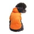 thumbnail image 6 of Jubilant  Solid Color Dog Hoodie Pet Dog Hoodie Winter Solid Color Hooded Sweatshirt Sporty Pullover Design with Pocket Warm Windproof Pet Apparel for Breeds, 6 of 8