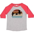 thumbnail image 3 of Inktastic Duck Hunting Retro Sunset Hunter Boys or Girls Toddler T-Shirt, 3 of 5