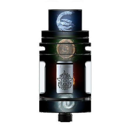 Fire Element Sticker Skin Decal Vinyl Wrap for Smok TFV8 X-Baby Tank Vape skins stickers cover/ Elements Water Earth Fire Air ()