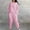 Pink, variant on GZWYHT Sets for Women Long Sleeve Sets for Women Women's Solid Color Casual Two Trouser Suit With Small Feet Round Neck And Long Sleeves Lounge Sets for Women Track Suits for Women Set Black 3XL