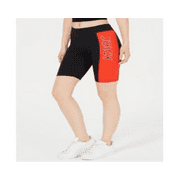 Juicy Couture Women's Graphic Bike Shorts Black- Size M