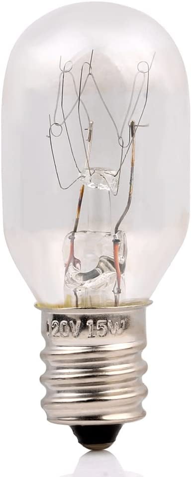 15Watt Himalayan Salt Lamp Bulbs 6Pack-E12 Socket Incandescent Bulbs 