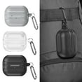 thumbnail image 2 of Clearance Now For Galaxy Buds 3/3 Pro Shockproof Carbon Fiber Pattern Case Keycha, 2 of 8