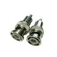 thumbnail image 3 of 5 piezas BNC a RCA RG59 Conectores para Audio Video Càmara Adaptador CUTICAT BNC macho a RCA macho, 3 of 5