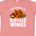 thumbnail image 4 of Inktastic Buffalo Wings Game Day Snack Boys or Girls Toddler T-Shirt, 4 of 5
