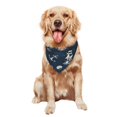 thumbnail image 5 of Xecao Vintage Marine for Pet Bandana - A Stylish Triangle Accessory for Small to Large Dogs, Puppies, and Cats, 5 of 5